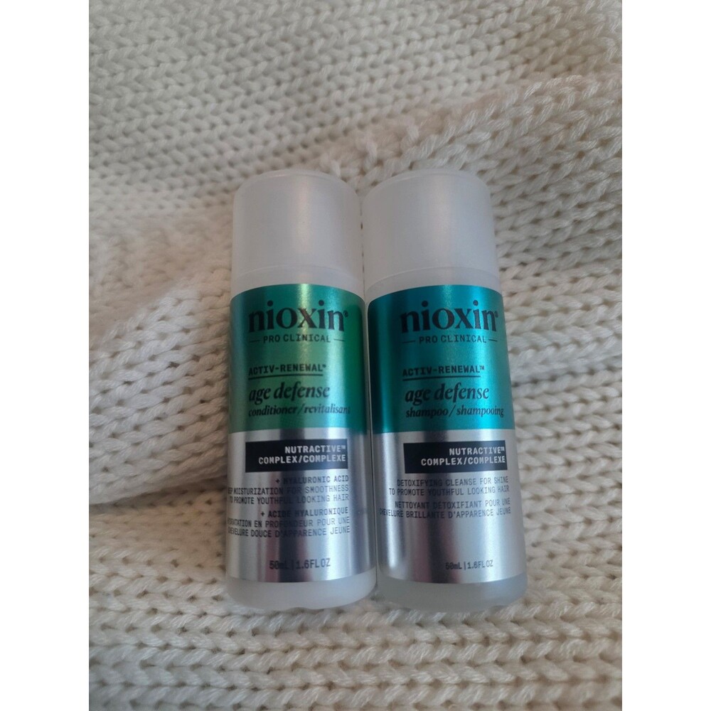 Nioxin Actv-Renewal Age Defense Shampoo & Conditioner Set